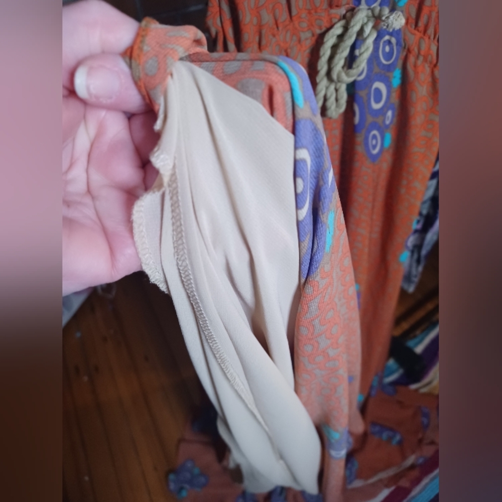 NWT Trisha Fix STUNNING Flowy Halter Maxi!! - Picture 9 of 10